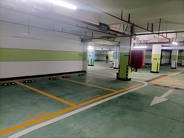 宁陵小区划线